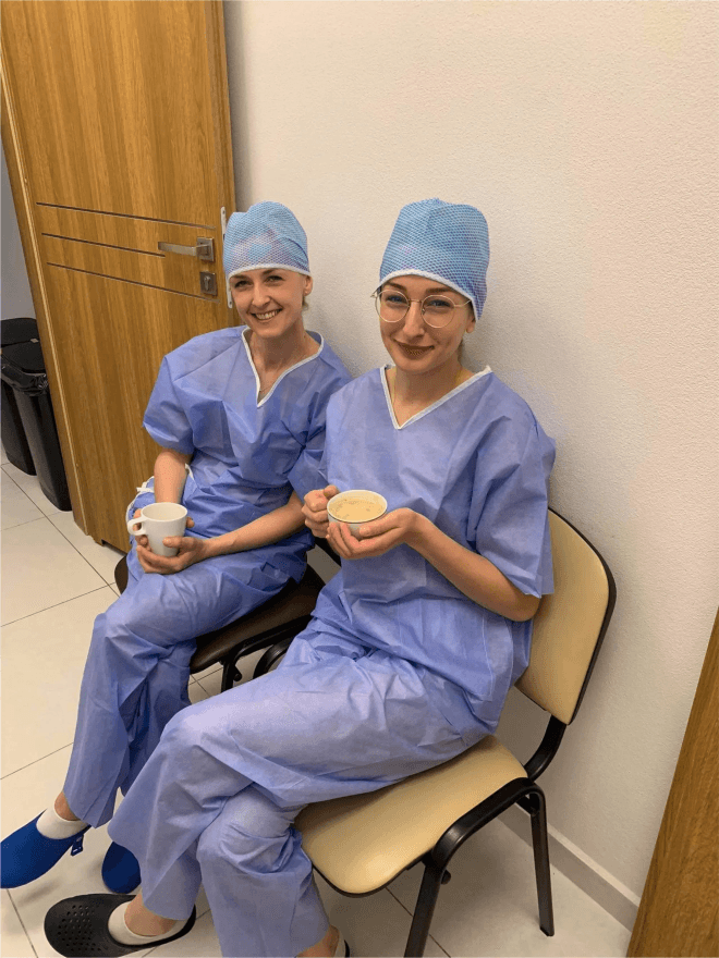Nurses on the launch