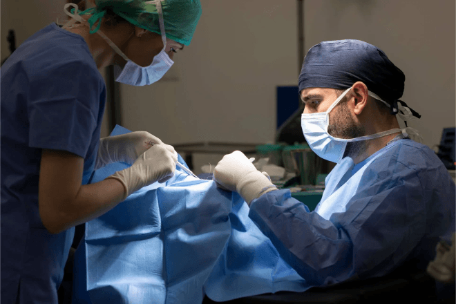 Allmedica warchol with assistant